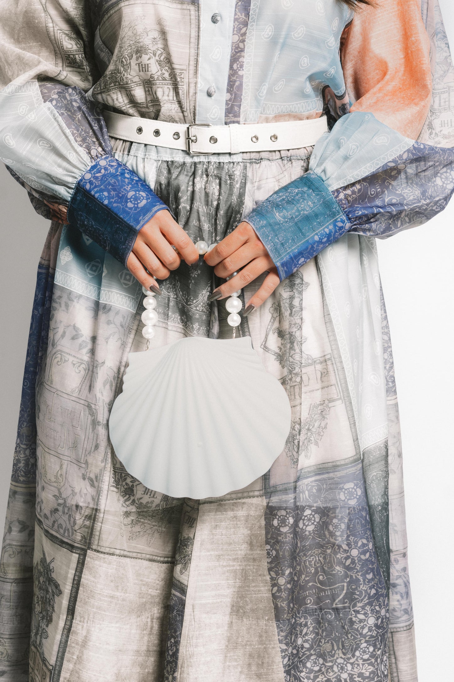 Cartera en forma de Concha