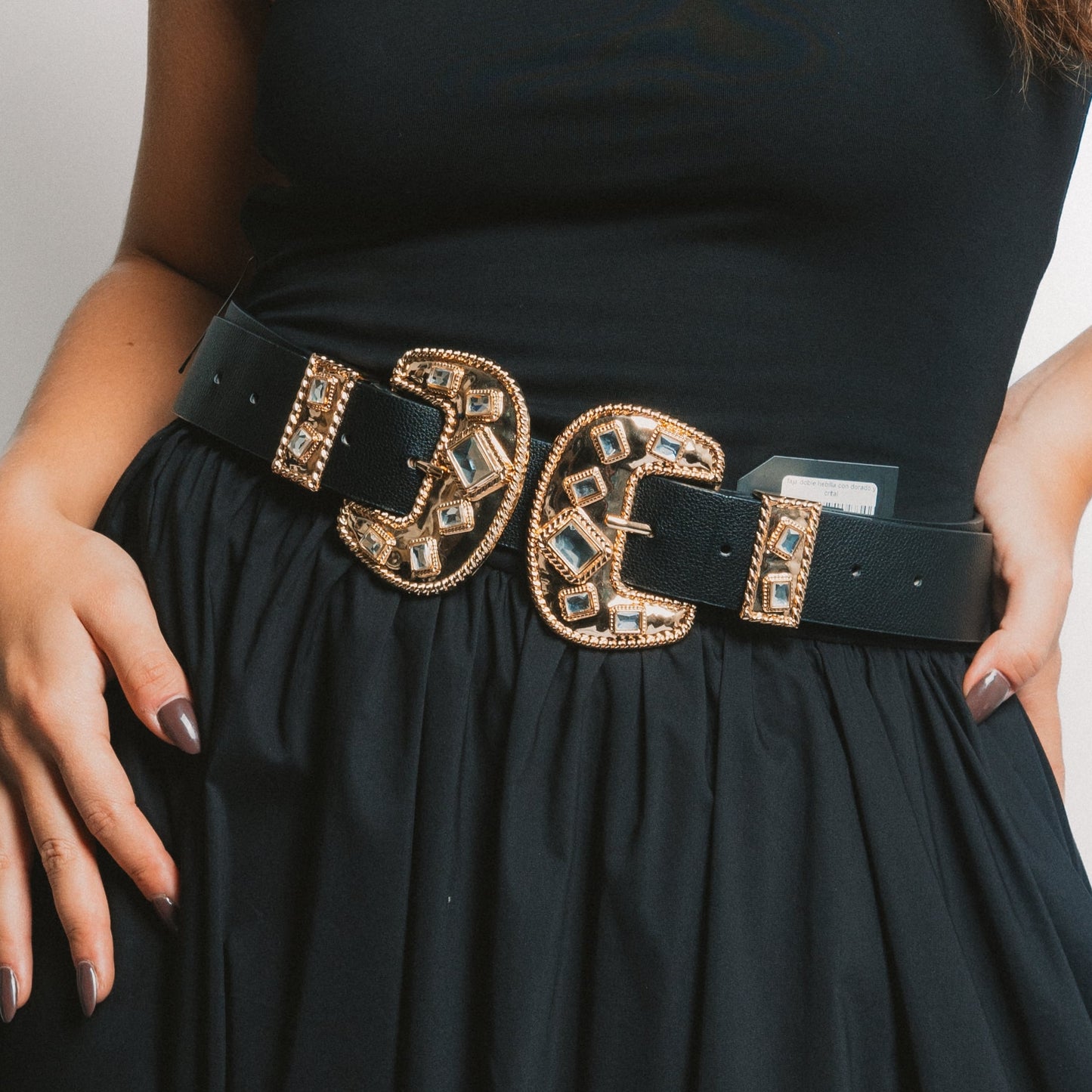 Faja Negra con Dorado