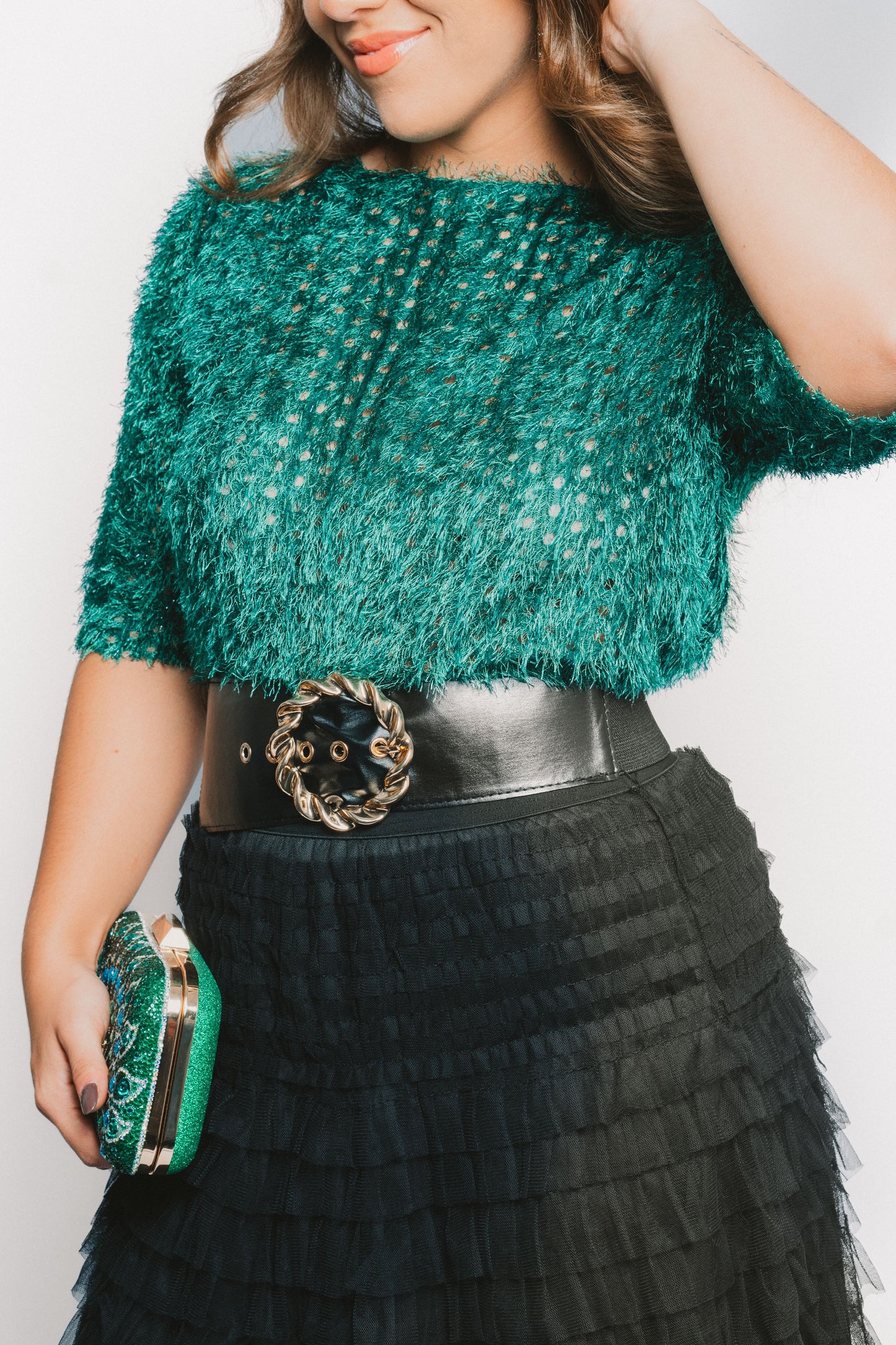 Blusa Esmerald and Texture